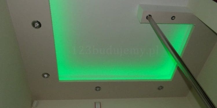podświetlenie sufitu led