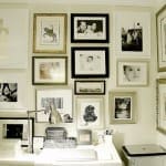 fotografie na ścianie różne ramki na ścianie, kolorowe ramki