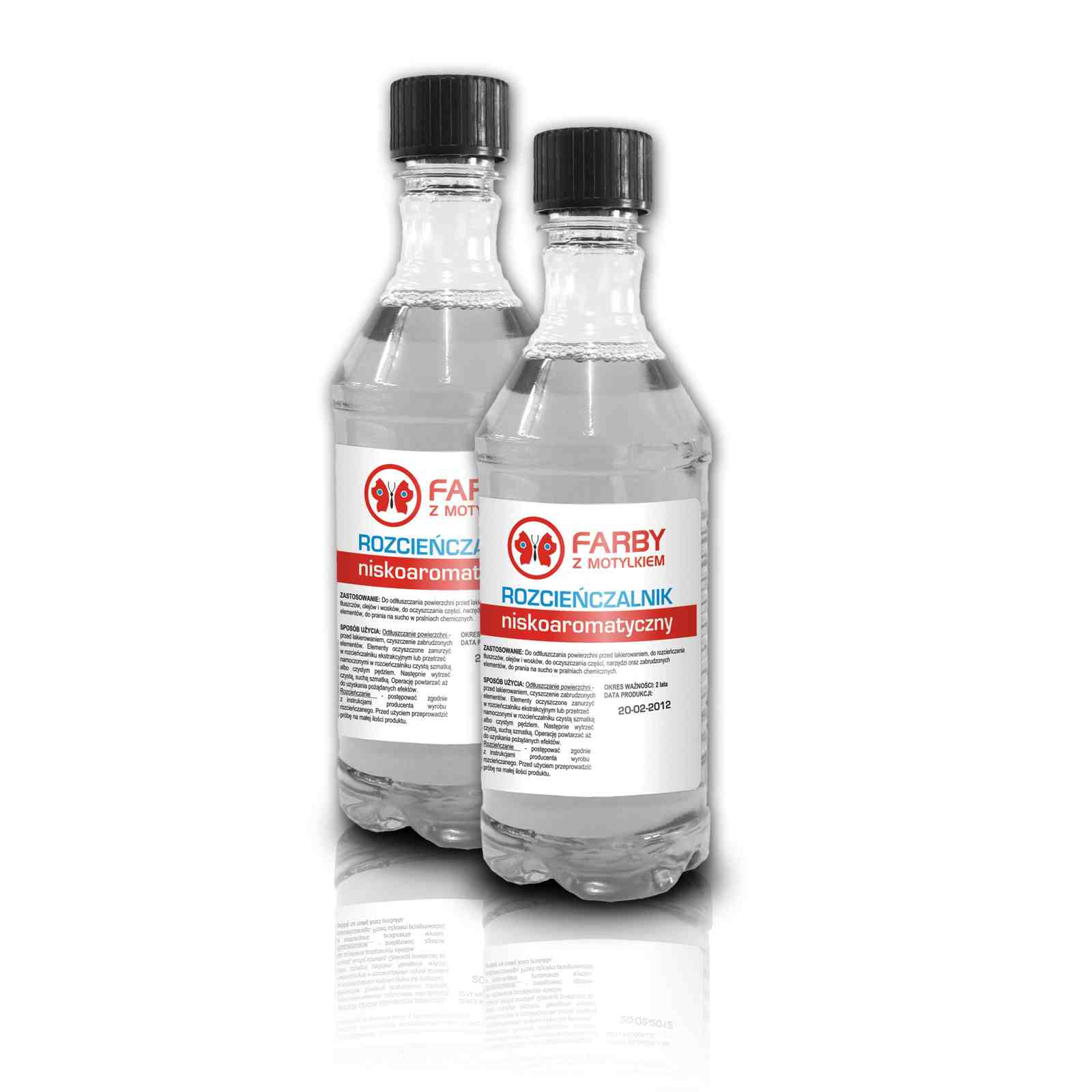 FARBY Z MOTYLKIEM Rozcieńczalnik Niskoaromatyczny – 0,5 L