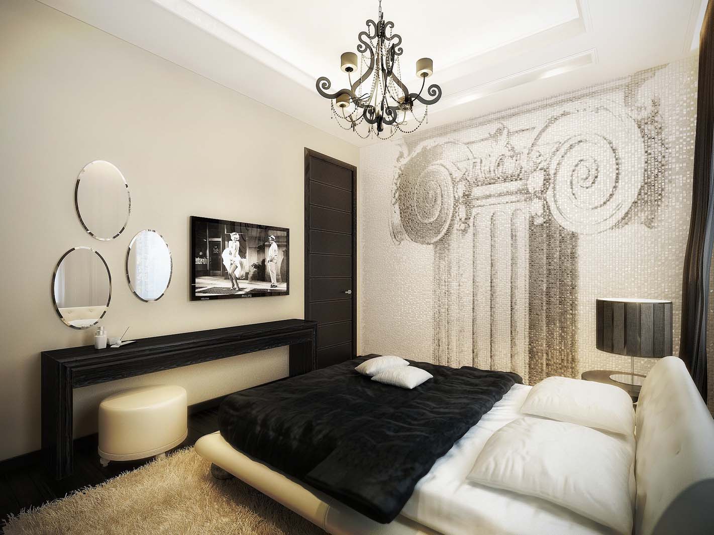 Sypialnia w stylu Vintage