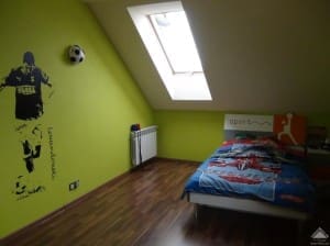 Dulux Kolory Świata Alpejska Łąka pokój sypialnia