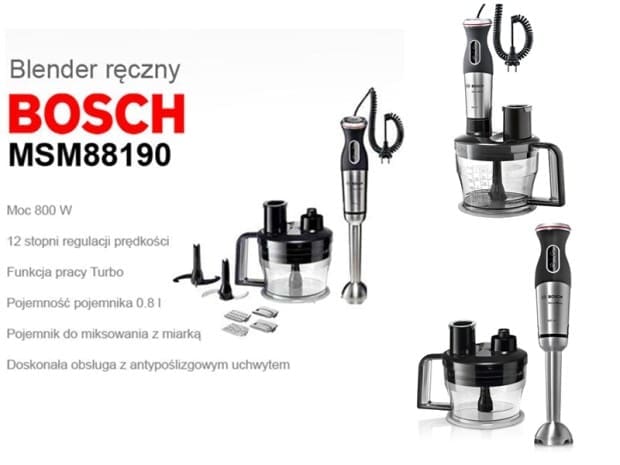 blender BOSCH MSM88190 opinie