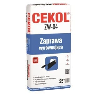 Zaprawa wyrównująca Cekol ZW-04 opinie