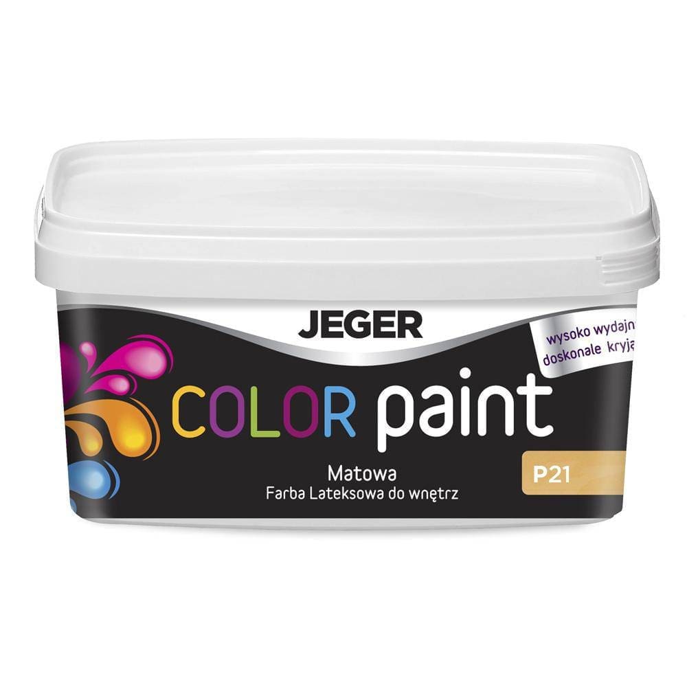 COLOR PAINT JEGER Farba lateksowa do ścian i sufitów