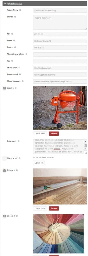 Darmowy katalog firm budowlanych