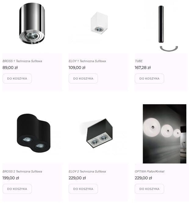 designerskie lampy sufitowe