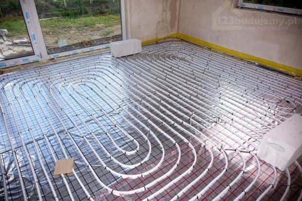 instalacja ogrzewanie podłogowe