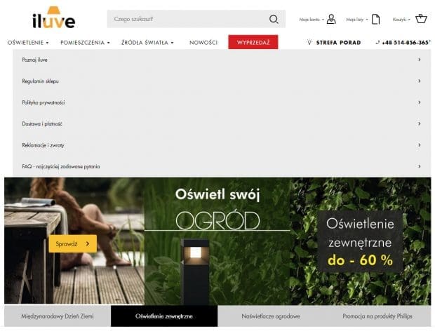 iluve com oświetlenie