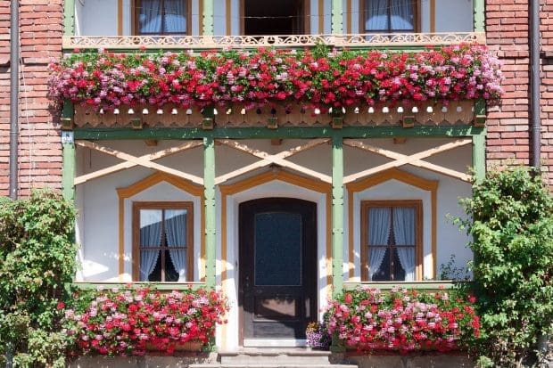 wiosna balkon