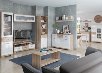 Piękny i funkcjonalny salon