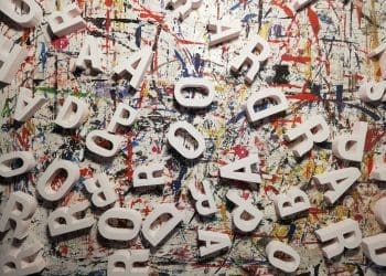 podświetlane litery