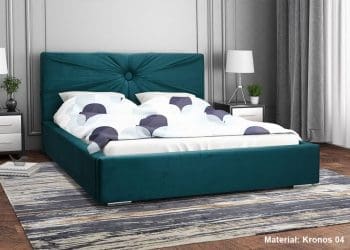 Łóżko tapicerowane -wygodny mebel
