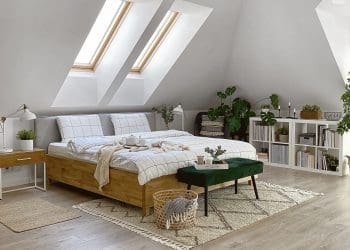 Sypialnia - urządzona niewielkim kosztem