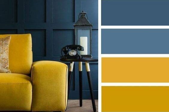 kolory we wnętrzach