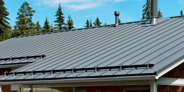 system ochrony dachu przed śniegiem