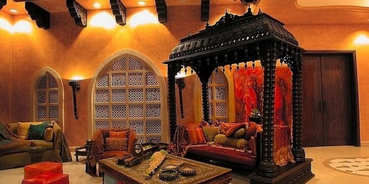 Wnętrza w stylu indyjskim