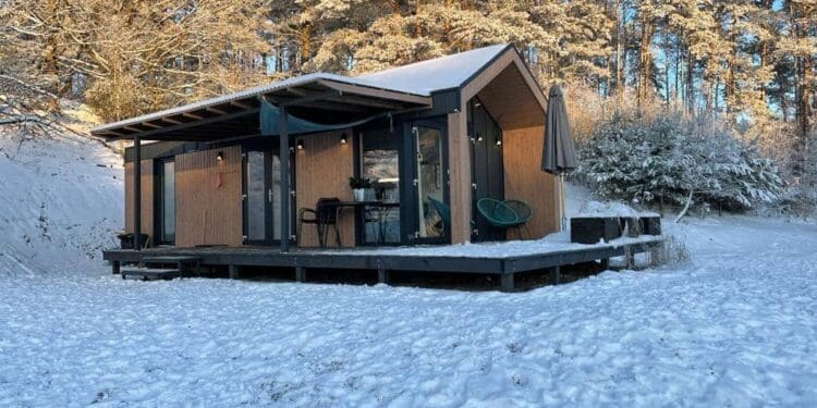 całoroczny domek letniskowy 35m2