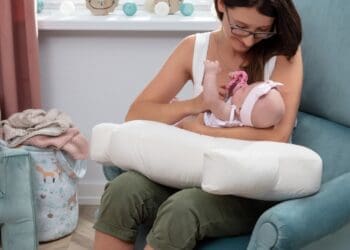 Fotel uszak do karmienia