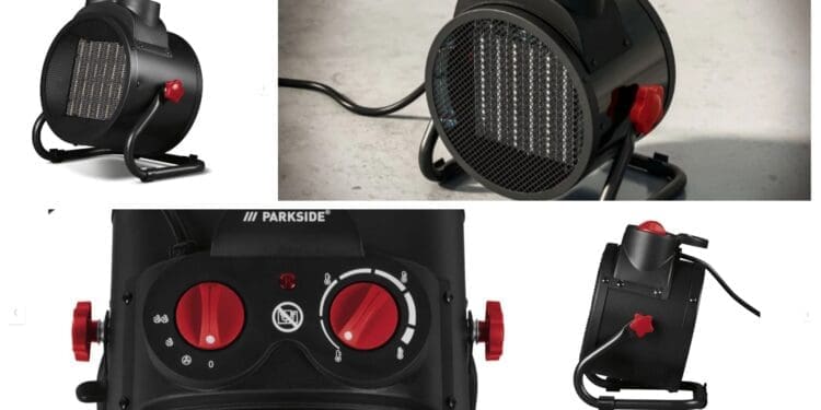 nagrzewnica ceramiczna parkside