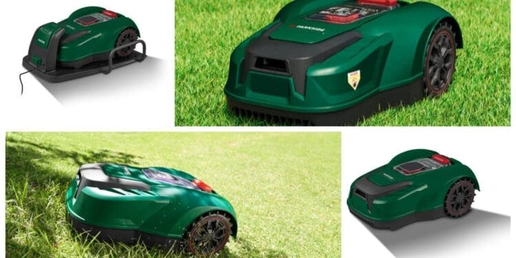 robot koszący parkside