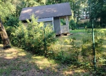 domek letniskowy na działce